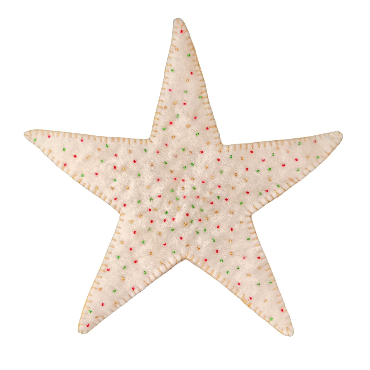 White Star Tree Topper