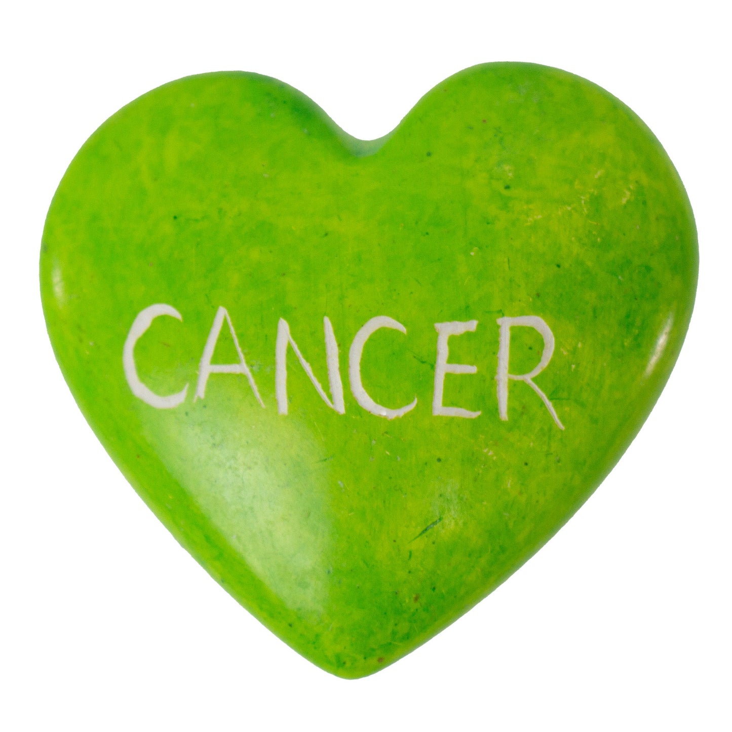 Coeurs en stéatite du zodiaque, paquet de 5 : CANCER