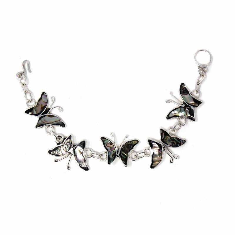 Bracelet, Papillons Abalone