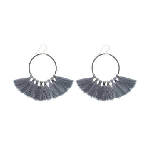 Boucle d'oreille Le Rêveur, Acier - Aide par le commerce