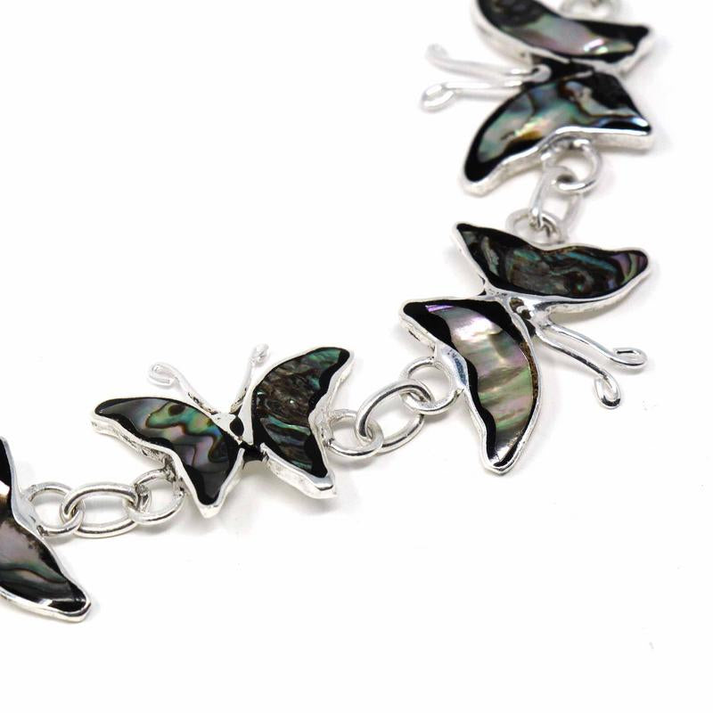 Bracelet, Papillons Abalone
