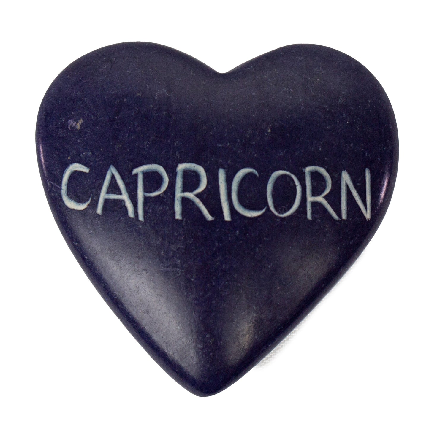 Coeurs en stéatite du zodiaque, paquet de 5 : CAPRICORNE