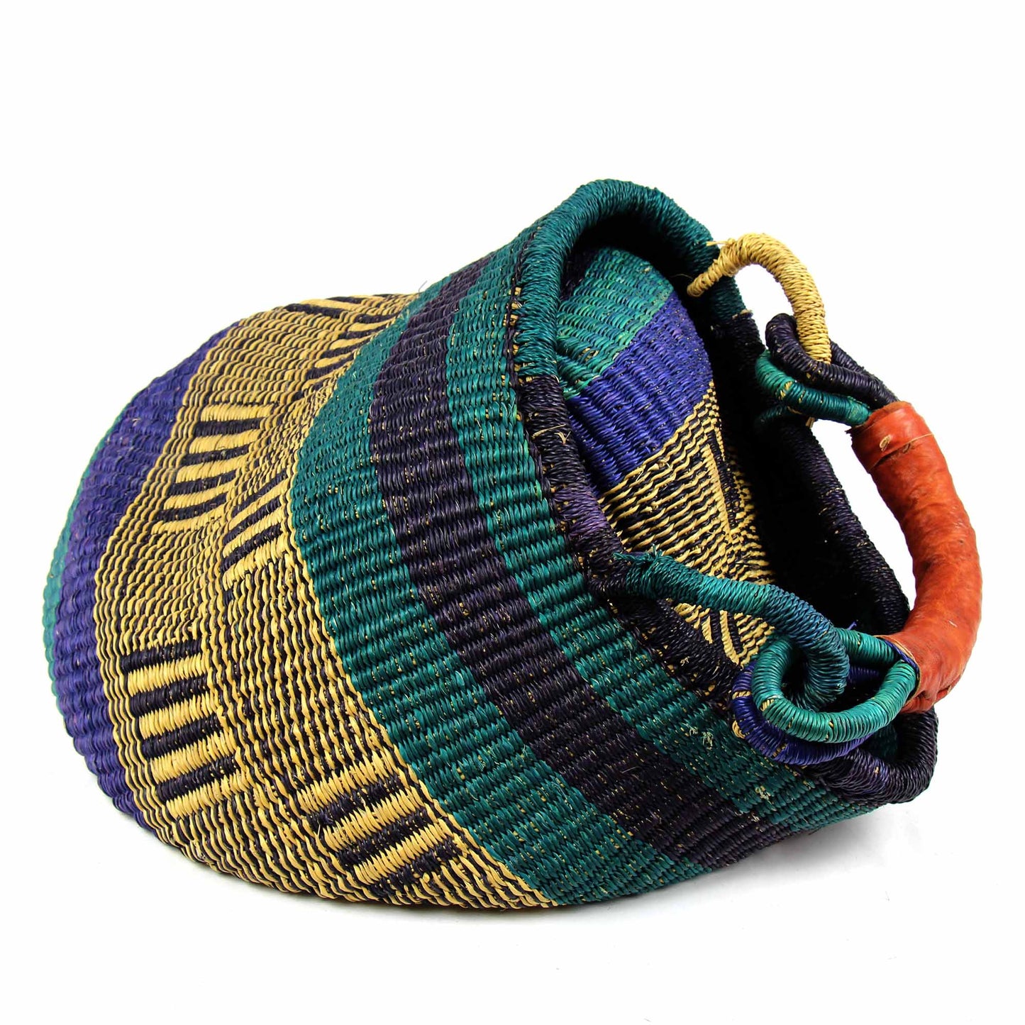 Panier de marché Bolga Pot Design, couleurs mélangées