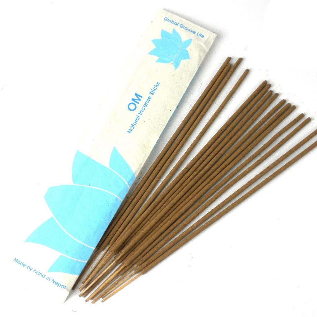 Encens en bâton, paquet de 10 bâtons OM