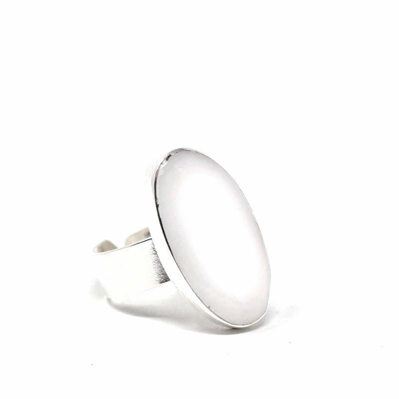 Bague, Ovale Nacre