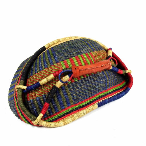 Panier de marché Bolga, grand - Couleurs mélangées