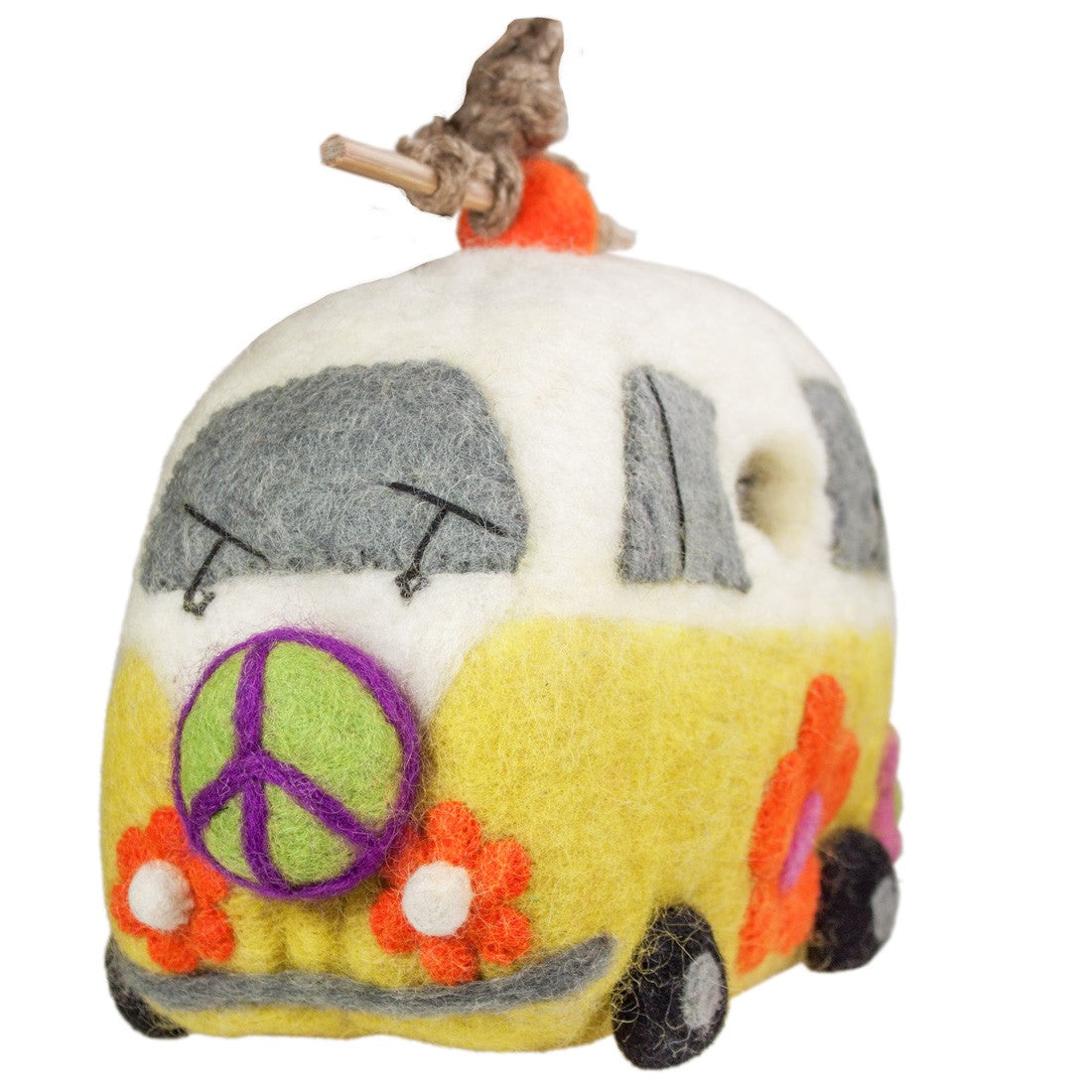 Nichoir en feutre Wild Woolies - Bus magique