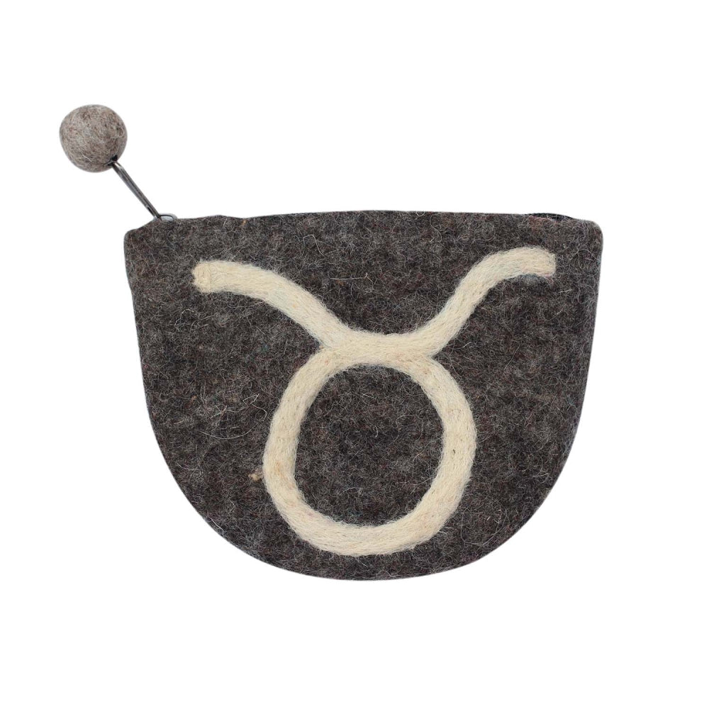 Sac à main d’embrayage Zodiac Taurus en feutre