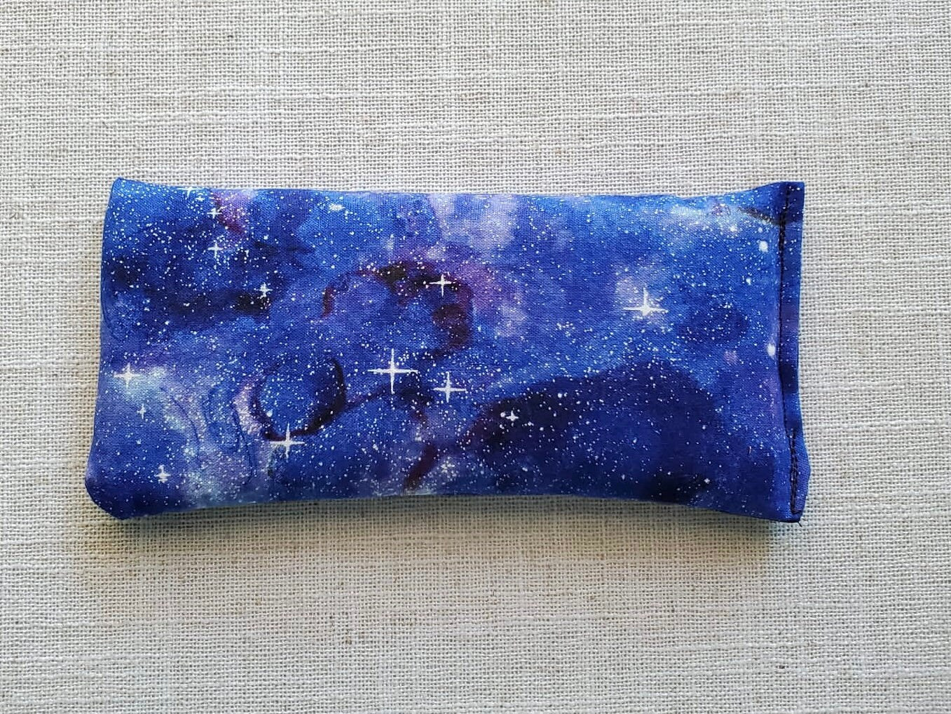 Therapeutic Hot Cool Pack | Blue Celestial Print | Sinus Pillow | Headache Pillow | Self Care | Bridesmaid Gift | Pain Relief |