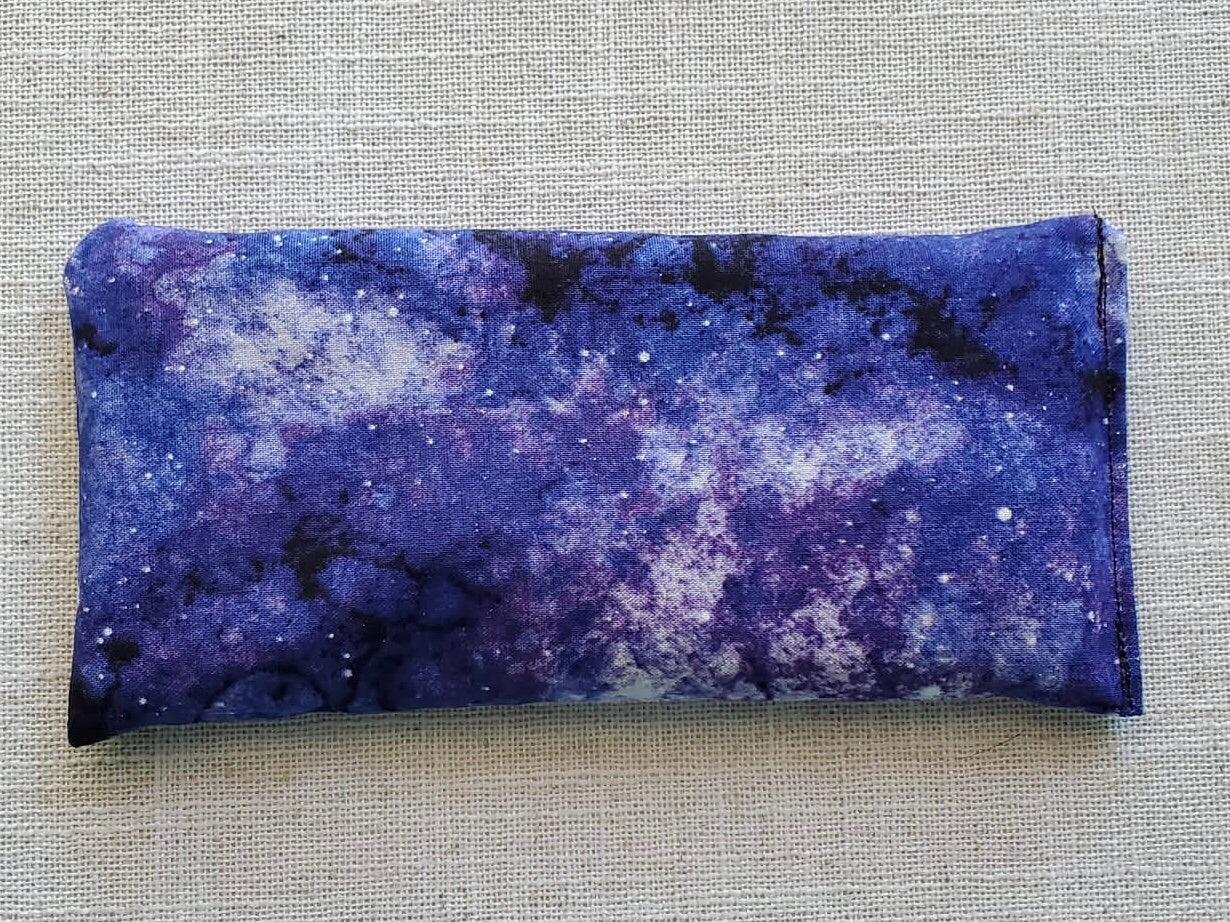 Therapeutic Hot Cold Pad | Headache Pillow | Celestial Print | Cotton Organic Millet | Pain Relief Hot Cool Pack | Spa Day | Self Care