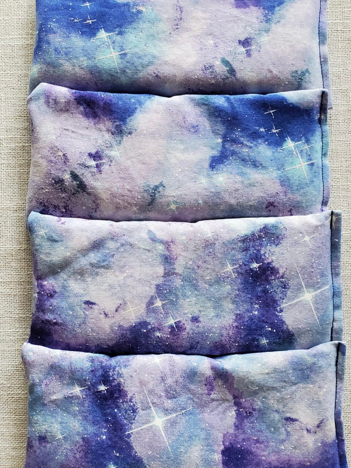 Hot Cold Pad | Microwaveable Hot Pack | Relaxation Pillow | Self Care | Spa Day | Handmade | Celestial