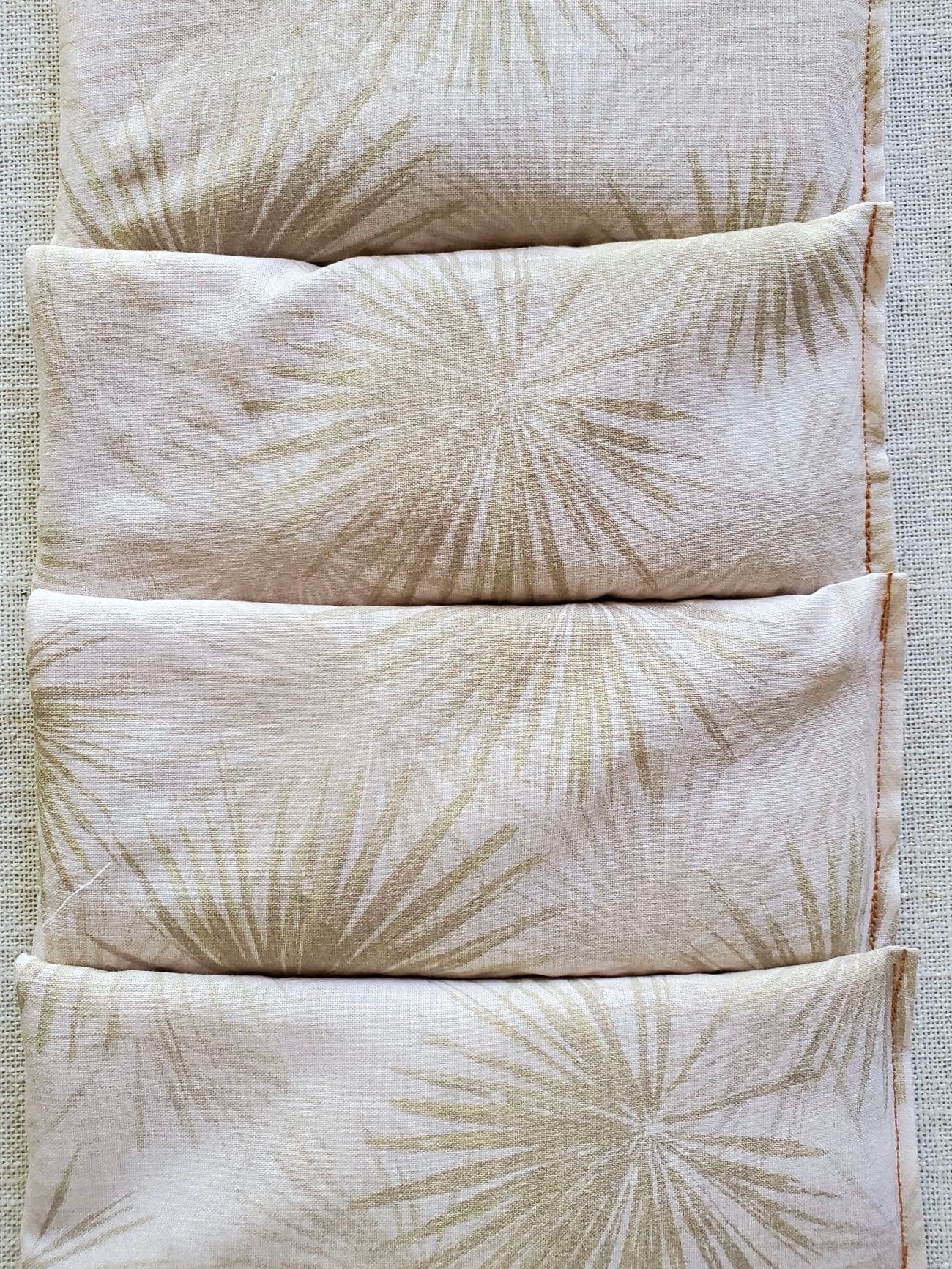 Hot Cold Pad | Microwaveable Hot Pack | Relaxation Pillow | Self Care | Spa | Handmade | light palm print