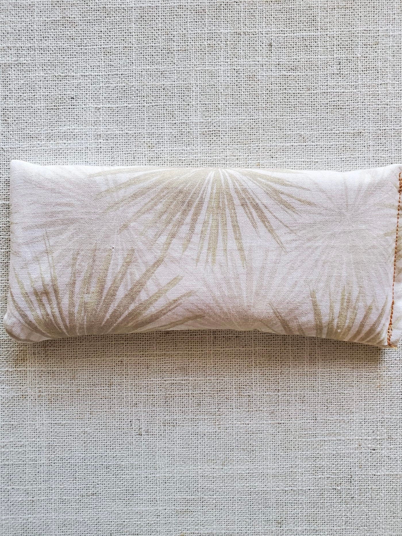 Hot Cold Pad | Microwaveable Hot Pack | Relaxation Pillow | Self Care | Spa | Handmade | light palm print