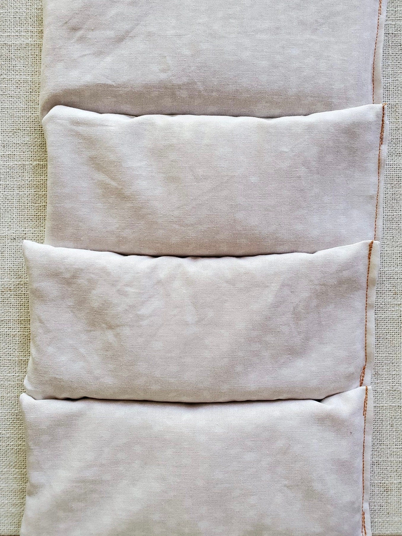 Hot Cold Pad | Microwaveable Hot Pack | Relaxation Pillow | Self Care | Spa | Handmade | cream rain drops
