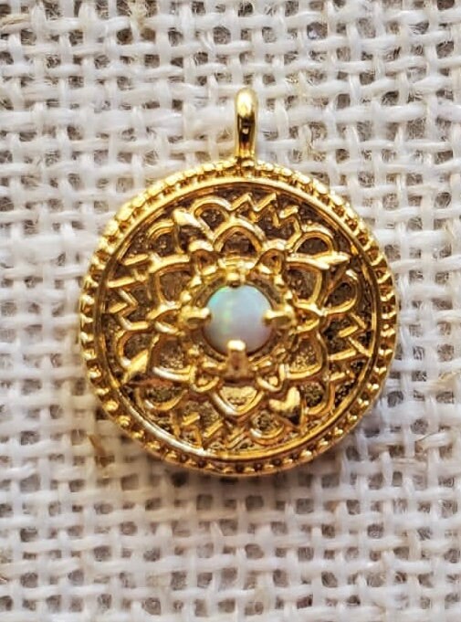 Lotus Necklace 18K Gold Filled | Zen | adjustable gold filled cable chain | Layering Necklace | Yoga| Strength | Purity | Rebirth