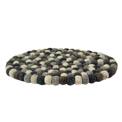 Felt Casserole Trivet, Pebble