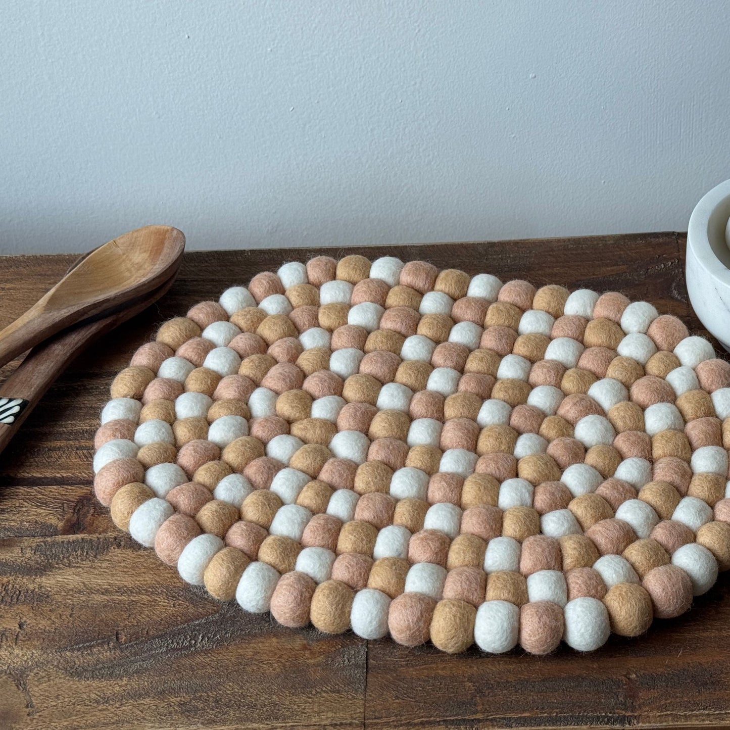 Felt Casserole Trivet, Sunset Sands