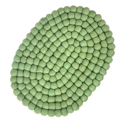 Felt Casserole Trivet, Sage