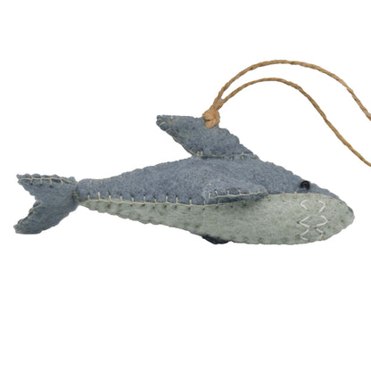 Shark Felt Ornament