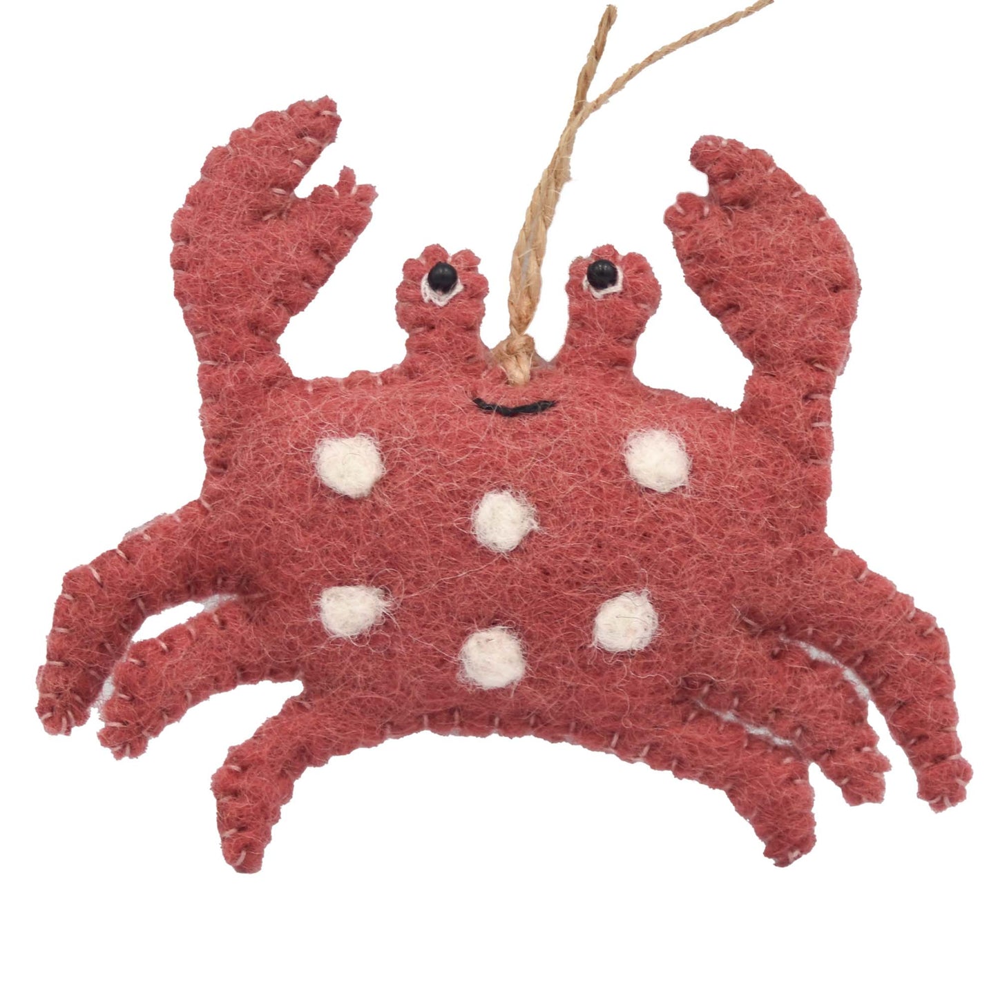 Crab Ornament Felt Ornament