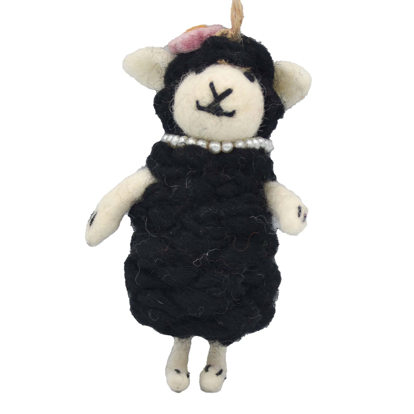 Black Sheep Felt Ornament