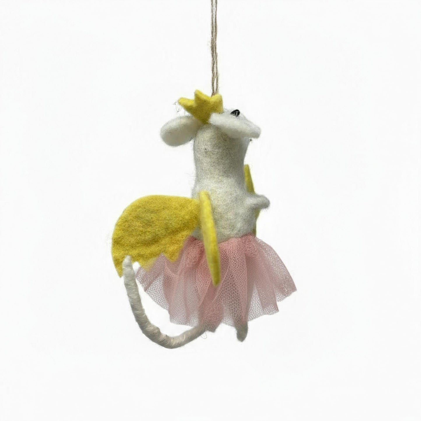 Star Fairy Mouse Felt Ornament