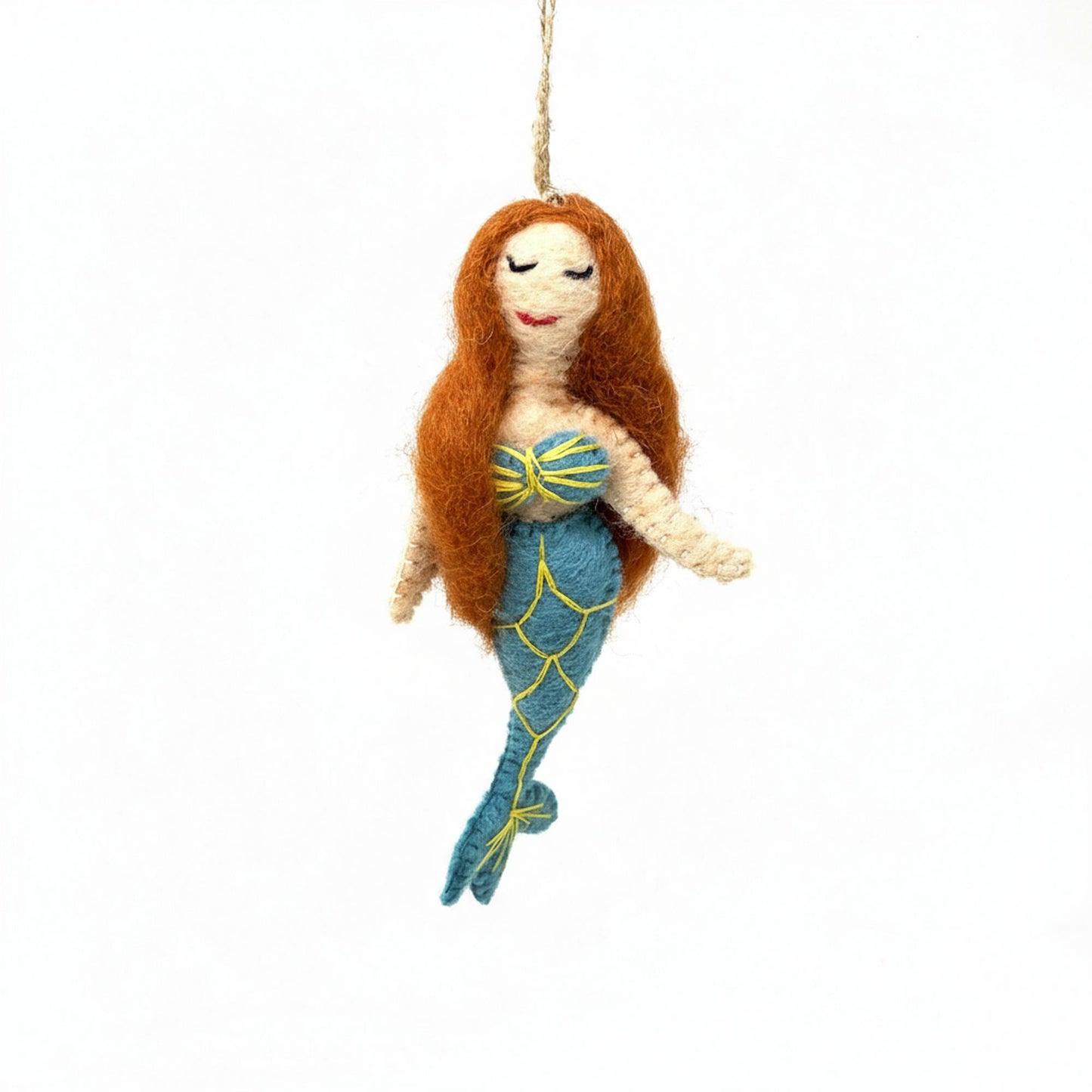 Mermaid Felt Ornament