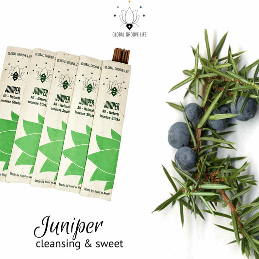 Juniper Incense Natural Aromatic Incense Sticks – 150 Count (10 Packs of 15)