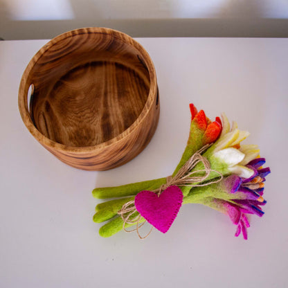 Handmade Felt Flower Bouquet