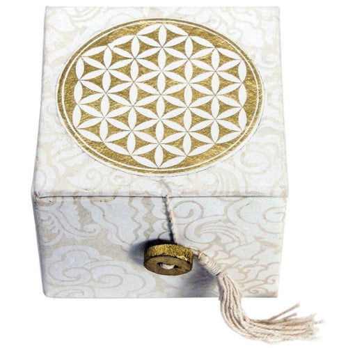 Meditation Bowl Box: 3'' Flower Of Life - DZI (Meditation)