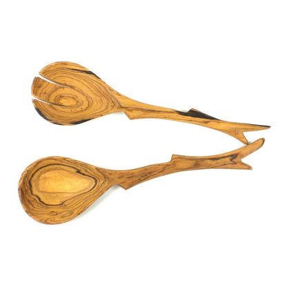 10 Inch Twig Salad Servers