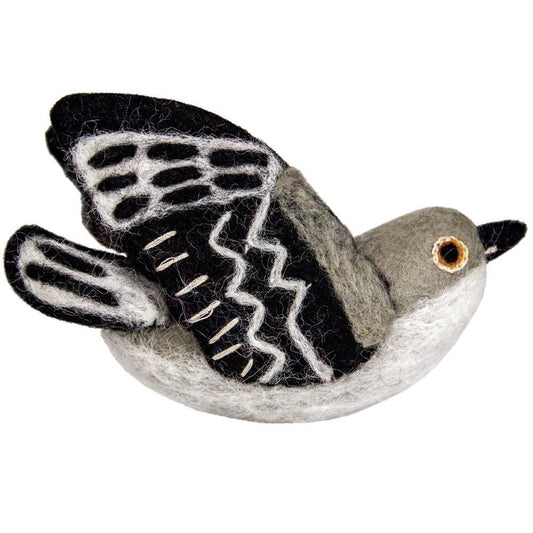 Wild Woolies Filt Bird Garden Ornament - Mockingbird - Wild Woolies (G)