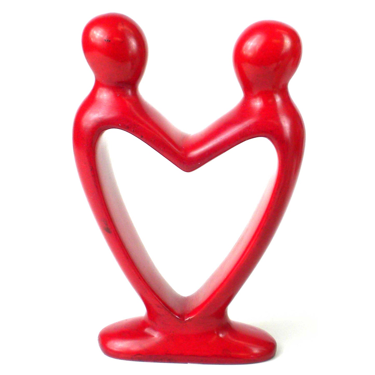 Fedtsten Lovers Heart Rød - 6 tommer