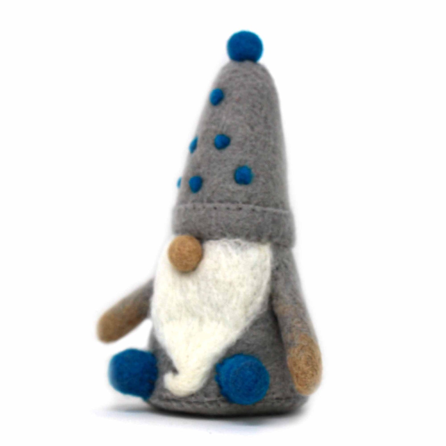 Winter Blues Felt Gnomes Trio, sæt med 3