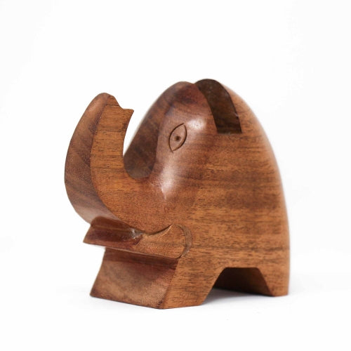 Elephant Eyeglas Acacia Wood Stand