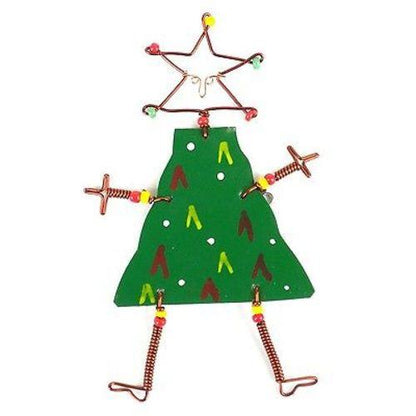 Ensemble de 10 épingles pour sapin de Noël Dancing Girl - Alternatives créatives