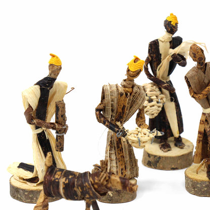 Banana Fiber Nativity Set - Esther Kariuki