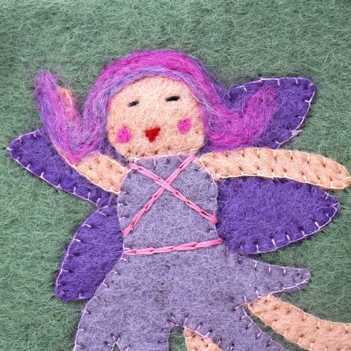 Hand Crafted Felt Starry Fairy Pouch