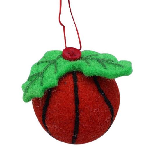 Basketball filt ornament - Global Groove (H)