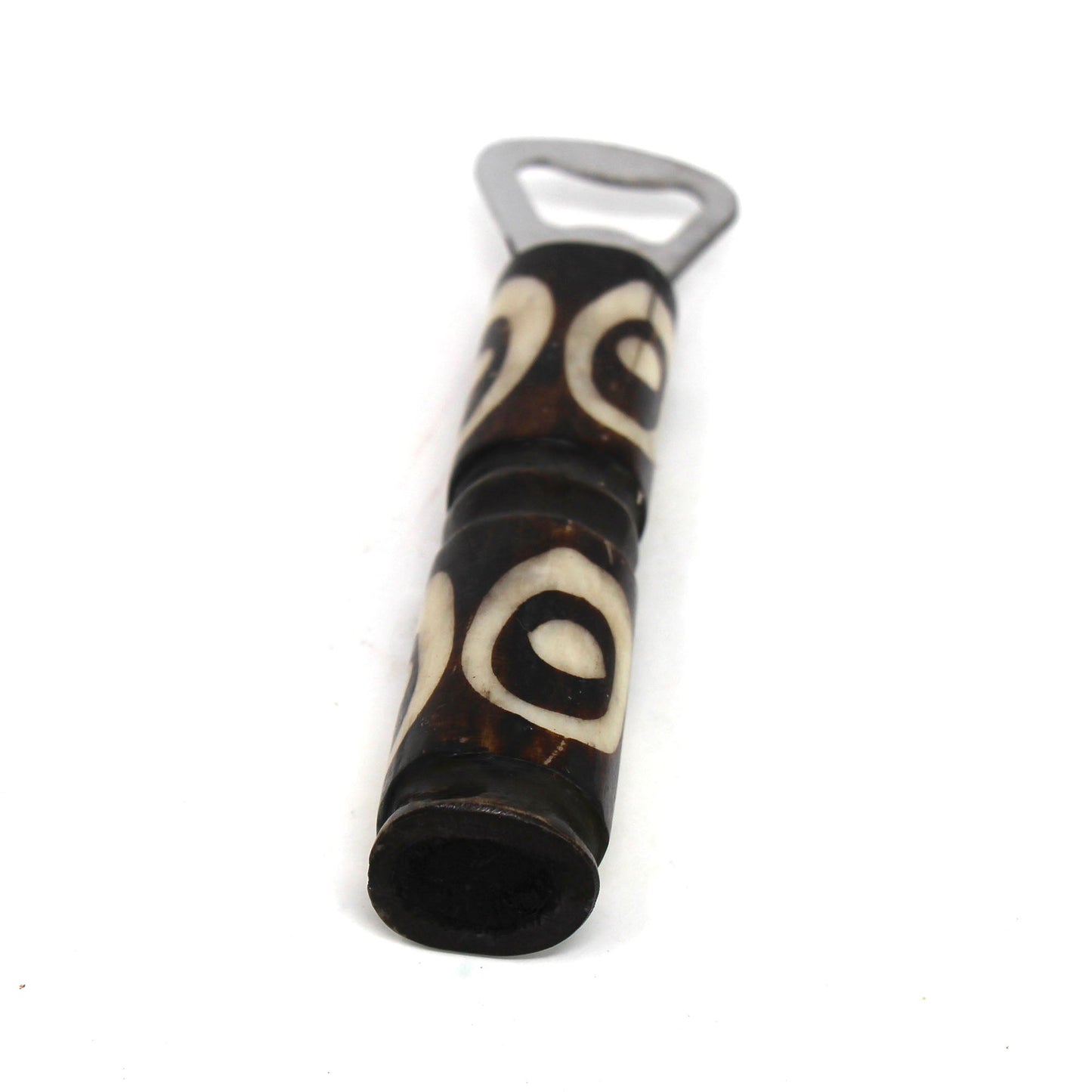 African Batik Bone Bottle Opener, Mixed Designs