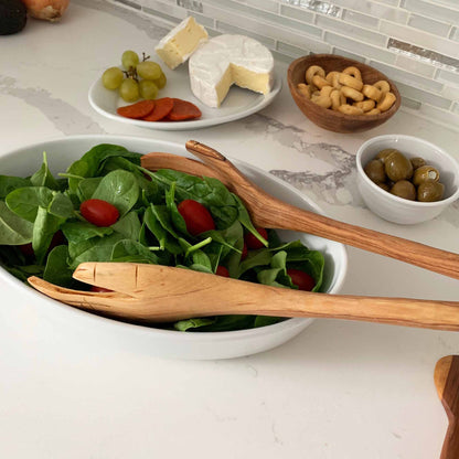 Couverts à salade géants de 17 pouces - Jedando Handicrafts