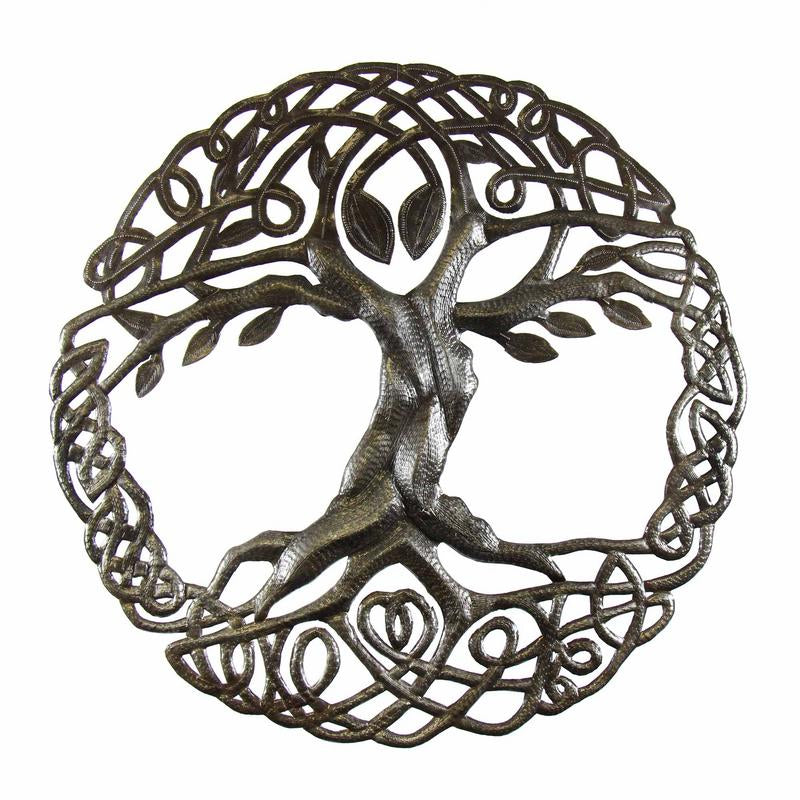 Celtic Tree of Life Vægkunst - Croix des Bouquets