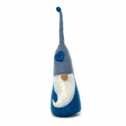 Winter Blues Felt Gnomes Trio, sæt med 3