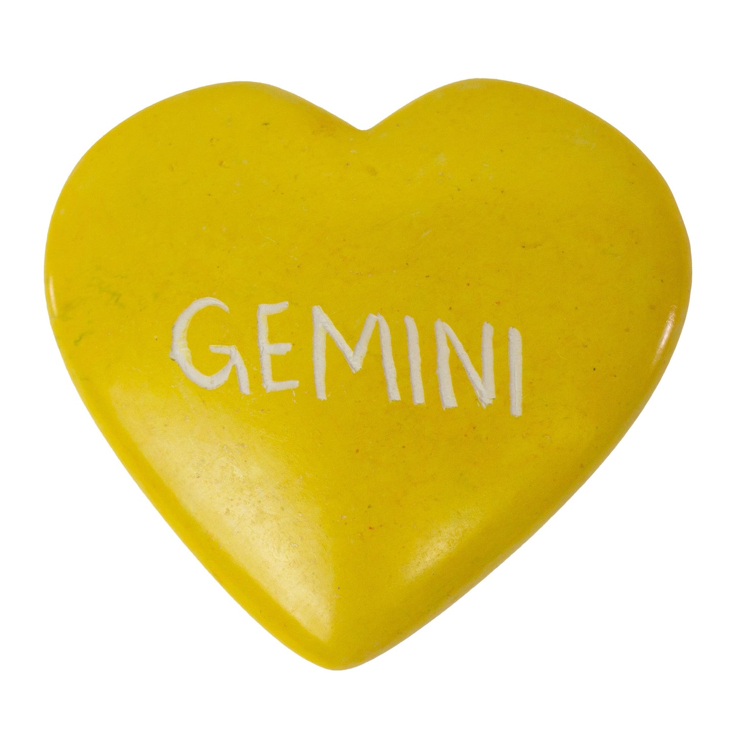 Zodiac Fedtstenshjerter, pakke med 5: GEMINI