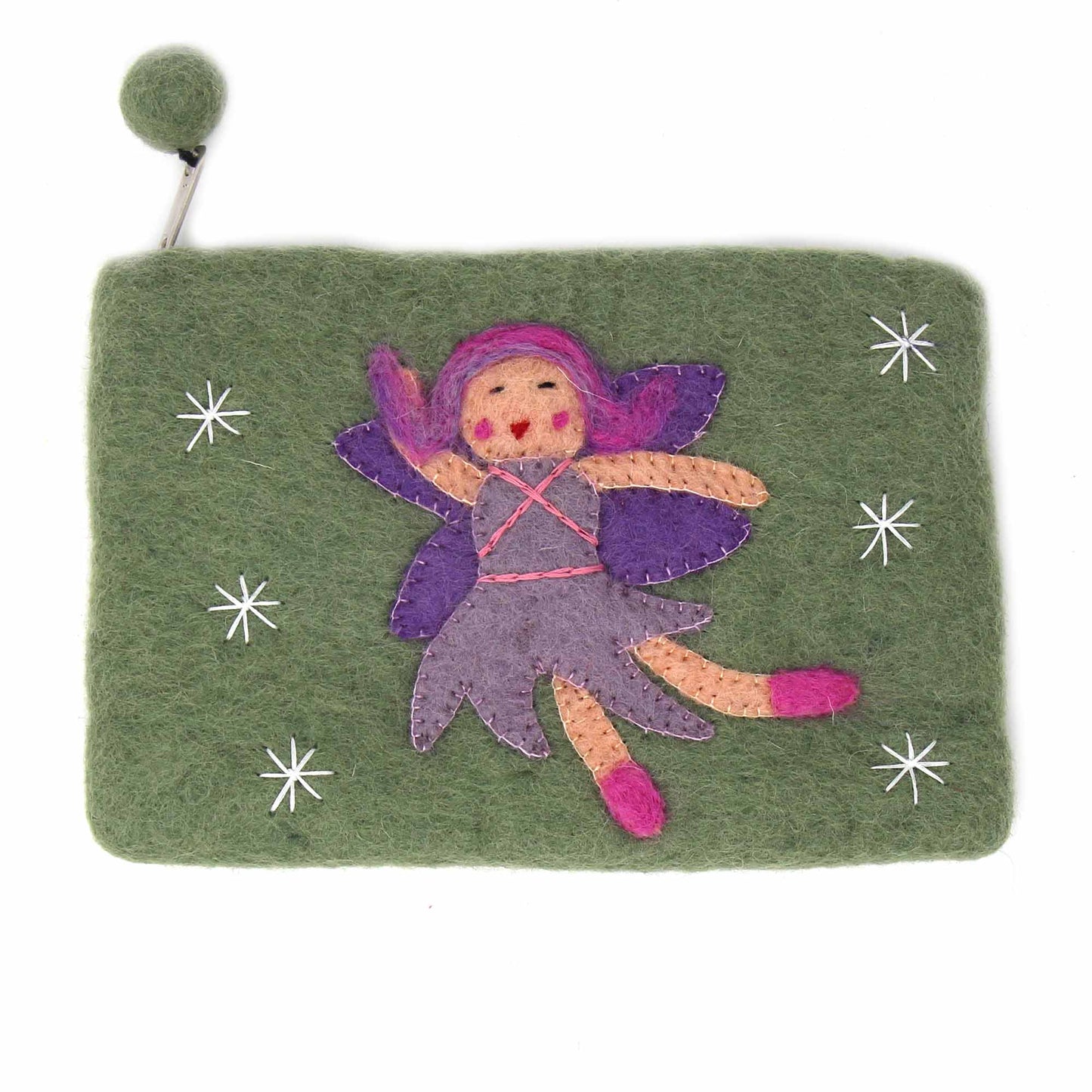 Hand Crafted Felt Starry Fairy Pouch