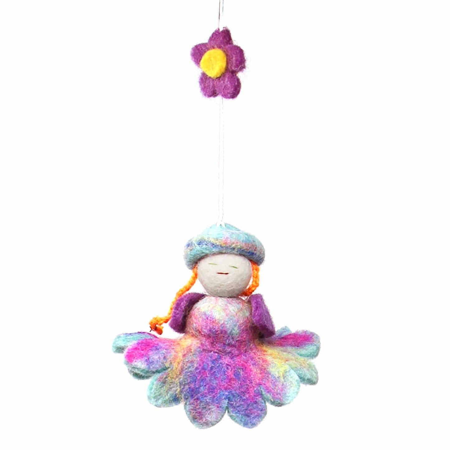 Filt Flower Fairy Mobile - Global Groove