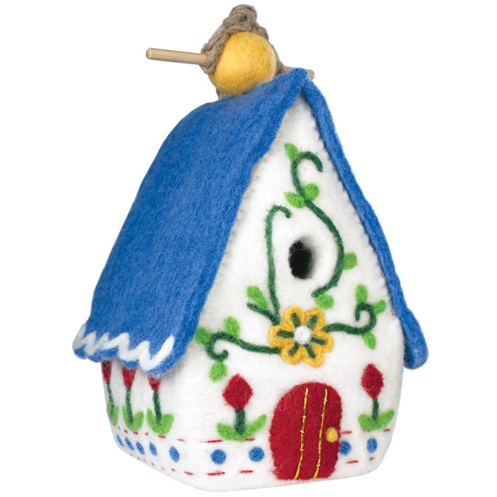 Filt Heidi Chalet Birdhouse - Wild Woolies