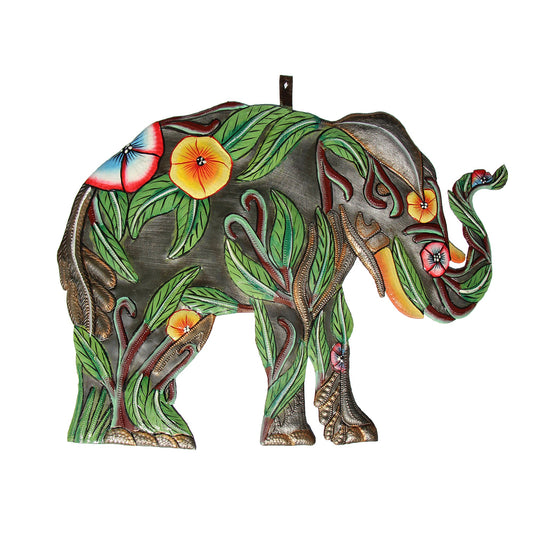 Hibiscus Elephant Haitisk metaltrommekunst