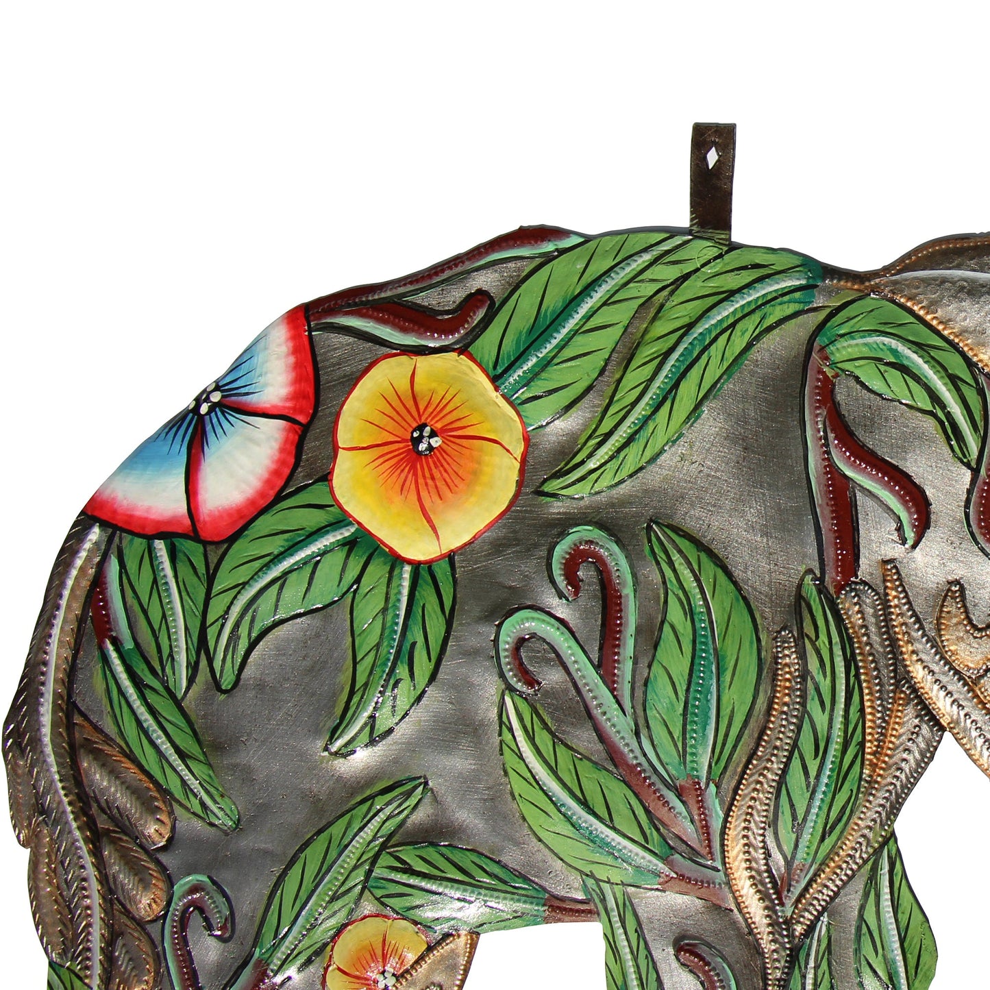 Hibiscus Elephant Haitisk metaltrommekunst