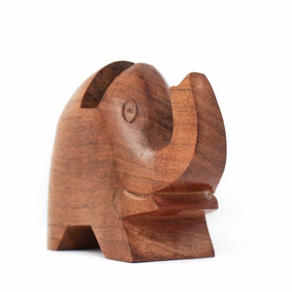 Elephant Eyeglas Acacia Wood Stand